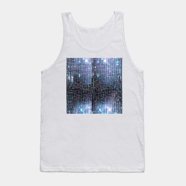 Glittering Sequin Party Tank Top by JJLosh